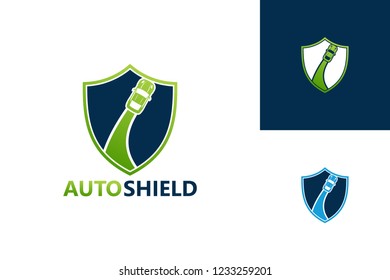 Automotive Shield Logo Template Design Vector, Emblem, Design Concept, Creative Symbol, Icon