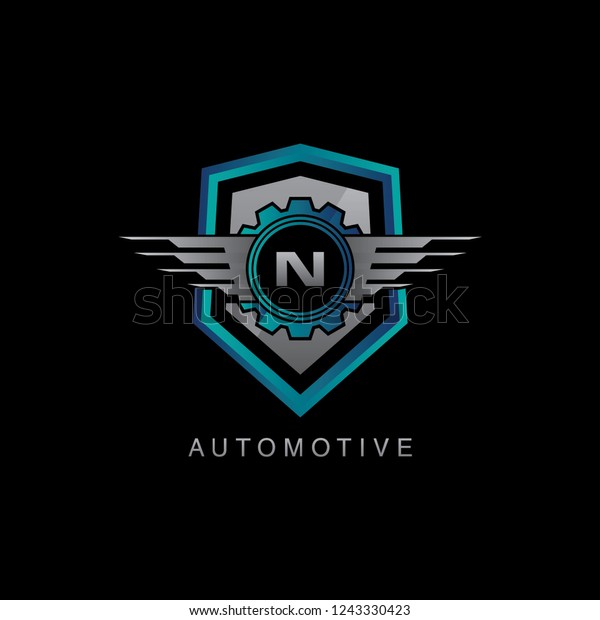 Automotive Shield N Letter
Logo