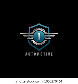 Automotive Shield Number 1 Logo