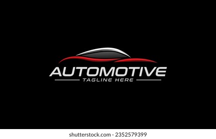 Automotive shop, Repair, sports logo template.