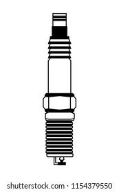 automotive spare part spark plug engine design image