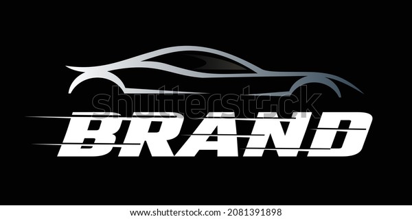 Automotive speed car logo\
design template