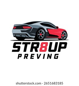 Automotive Speed Logo Design for High Performance Vehicle and Racing Brand Identity

