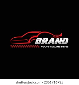 Automotive sport car logo template design,Perfect logo for business related to automotive industry