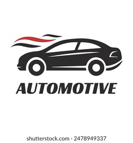 Automotive Sports Car Dealership Logo, Rental Car and Auto body