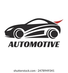 Automotive Sports Car Dealership Logo, Rental Car and Auto body