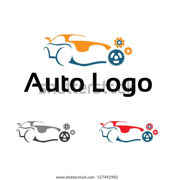 Automotive Technology Car\
Service Logo