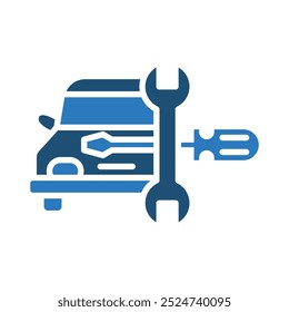 Automotive Tools icon line vector illustration