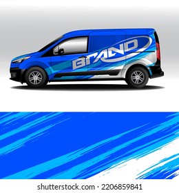 vector de diseño de envoltura de vehículos automotores 