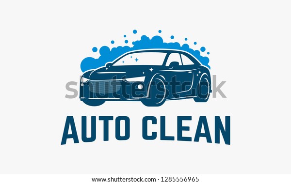 Automotive Washing logo designs, Car Clean\
Logo template vector\
illustration
