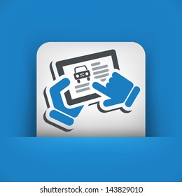 Automotive web site