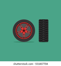 Automotive wheels.
