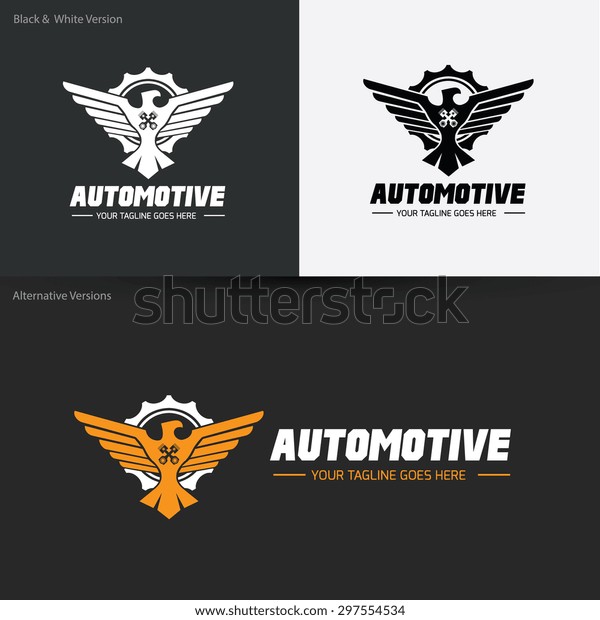 Automotive Wing Eagle Logo\
Template