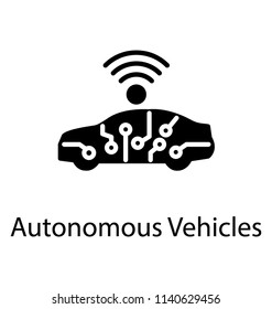 An autonomous car is capable of sensing its environment and navigating without human input