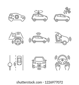 Car Type Model Objects Icons Set Stock Vector (Royalty Free) 793701952