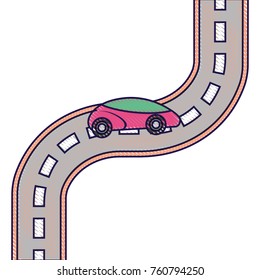 autonomous car smart on the road navigation