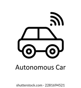 Autonome Vektorgrafik    Umrisssymbole. Einfache Stockillustrationsmaterial
