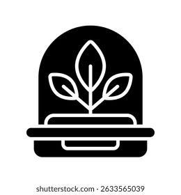 Autonomous Robotics Vector for Next-Gen Automation and AI Systems. Self-operating machine icon, future factory and smart tech design