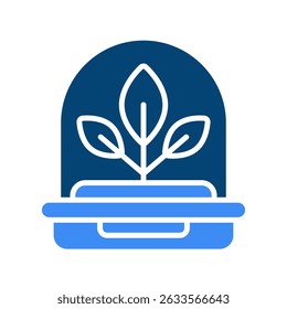 Autonomous Robotics Vector for Next-Gen Automation and AI Systems. Self-operating machine icon, future factory and smart tech design