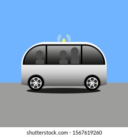 自動運転 自動車 のイラスト素材 画像 ベクター画像 Shutterstock