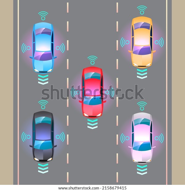 Autonomous smart\
car automatic wireless sensor driving on road around the car.\
Autonomous smart car goes on the scans the roads, observe the\
distance and Automatic braking\
system