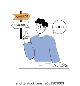 Autonomy Modern ilustrações. Arquivo Eps 10 no plano de fundo transparente