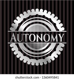 Autonomy silver shiny emblem