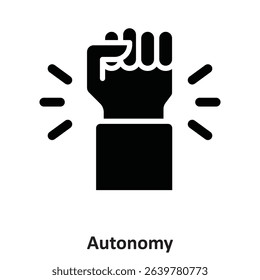 Autonomy Vector Icon which can easily modify or edit

