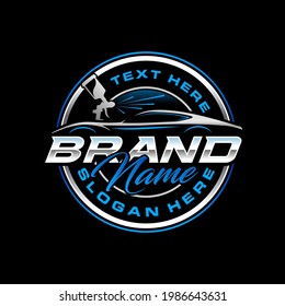 autopaint logo template, Perfect logo for business related to automotive industry