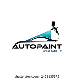 autopaint logo template, Perfect logo for business related to automotive industry
 svg