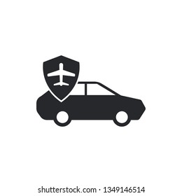 autopilot flat vector icon