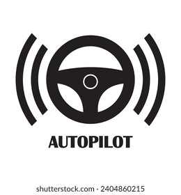 autopilot icon vector illustration design