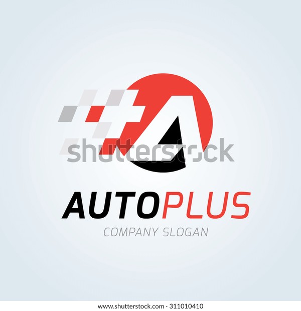 Autoplus,\
Automotive car automotive logo\
template