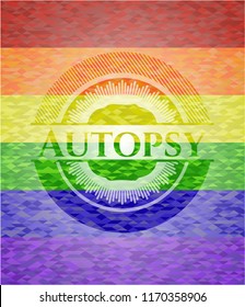 Autopsy lgbt colors emblem 