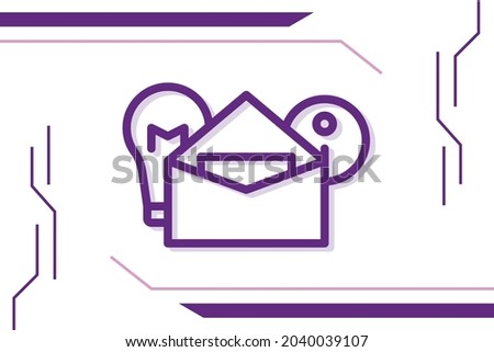 Autoresponder icon symbol sign from modern smart appliance collection for mobile concept and web apps design. Technology and household related vector line icons