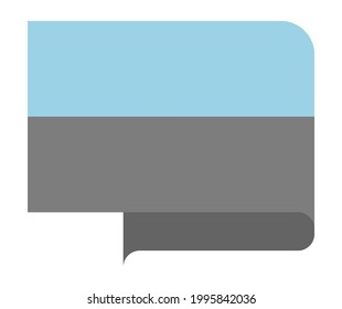 Autosexual Pride Flag, vector illustration