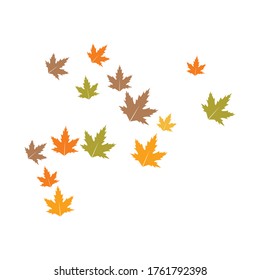 Autum Leaf Logo template vector illustration