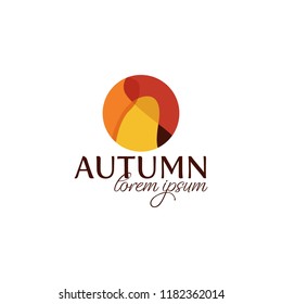 autum logo, vector illustration