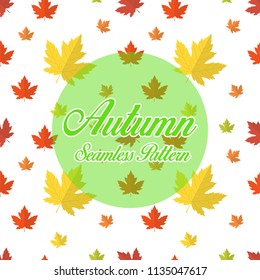 Autum Seamless Pattern 