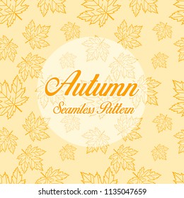 Autum Seamless Pattern 