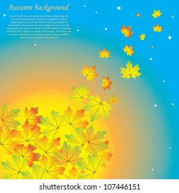 Autumn abstract background
