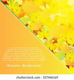 Autumn abstract background