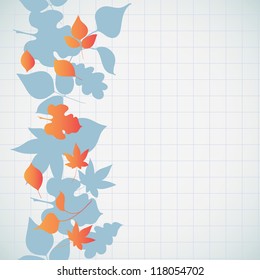 Autumn abstract background