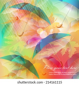 Autumn abstract background 