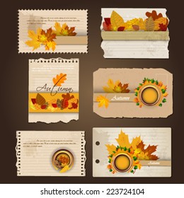 Autumn abstract background. 