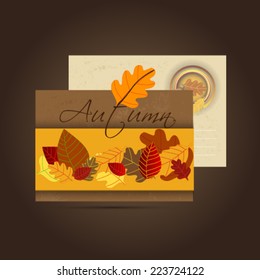 Autumn abstract background. 