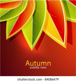 Autumn abstract background