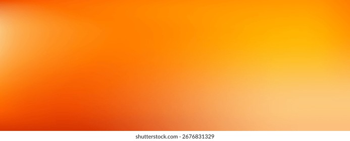 Autumn abstract background  with blurred mesh gradient in warm shades of red, orange, and yellow