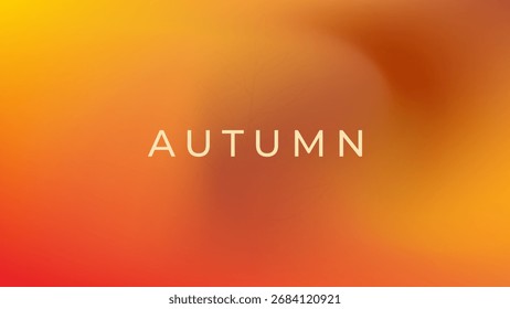 AUTUMN ABSTRACT BACKGROUND BRIGHT GRADIENT ORANGE RED COLORFUL DESIGN VECTOR. GODD FOR FLYER, BANNERS, PRINT, WEBSITE, WALLPAPER, COVER DESIGN, GREETING CARD