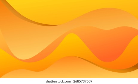 AUTUMN ABSTRACT BACKGROUND BRIGHT GRADIENT ORANGE COLORFUL DESIGN VECTOR. GODD FOR FLYER, BANNERS, PRINT, WEBSITE, WALLPAPER, COVER DESIGN, GREETING CARD